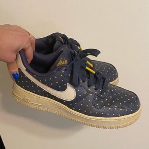 Nike polka dot Air Force 1
